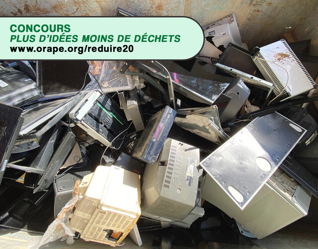 ORAPÉ lance le concours PLUS D'IDÉES MOINS DE DÉCHETS